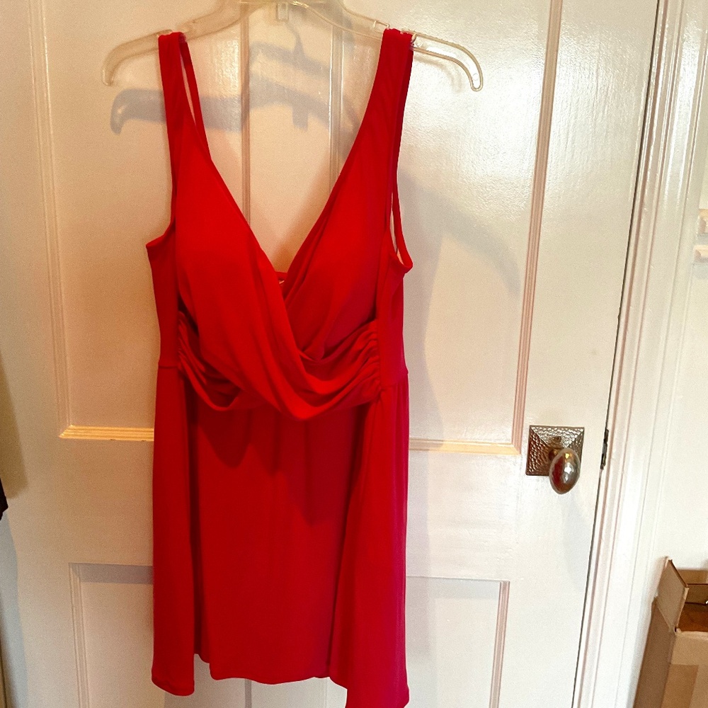 Woman’s fuisha bathing suit dress 1x ( 16w)
